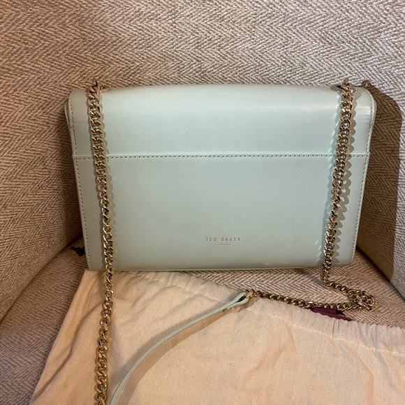 Ted Baker Crystal and Pearl Lock XBody In Green - Picture 2 of 16